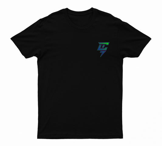 Cut-Throat Bolt Logo Blue / Green