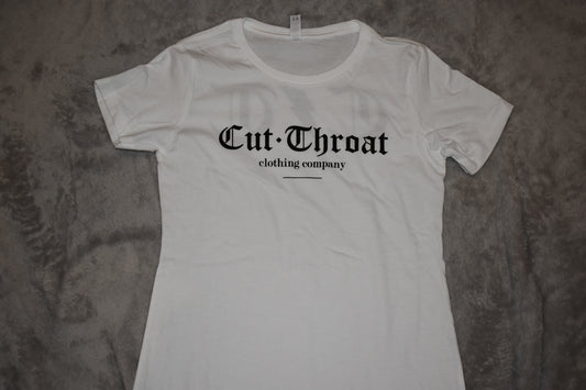 Cut-Throat Women's OG T-Shirt (White)